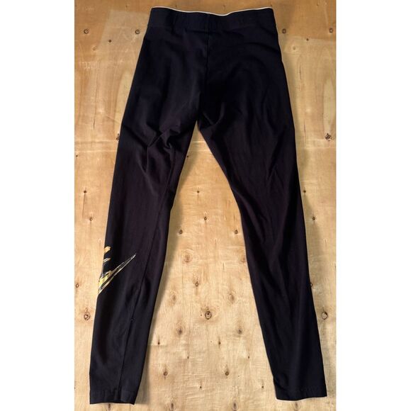 Nike Black Metallic Logo Legging Size‎ Small SOLD OUT - Picture 4 of 5